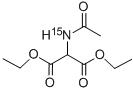 Diethyl acetamidomalonate-[15N]